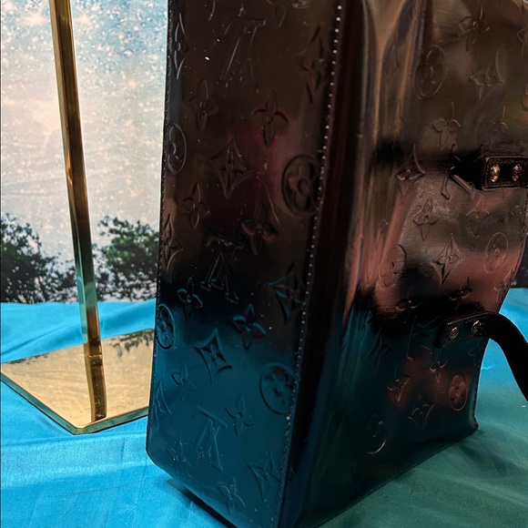 Louis Vuitton Black Vernis Lead PM handbag VGC - Picture 6 of 15